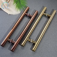 Thickened glass door handle304Stainless steel round tube handle for office sliding doors, main doors