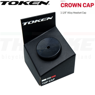 ฝาปิดถ้วยคอ สเต็ม จักรยานน้ำหนักเบา TOKEN Crown Cap Zenith TK297