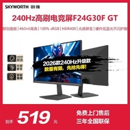 Chuangwei 23.8 Inch 180/240Hz Gaming Display Low Blue-Light Computer Display F24G30F GT