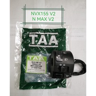 YAMAHA NVX155 V2 NVX 155 V2 NMAX V2 LEFT HANDLE SWITCH HIGH QUALITY SUIS HANDLE SUIS HANDEL SEBELAH 