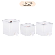 LOVIVER Fridge Beverage Dispenser Container Iced Beverage Dispenser for Home Travel