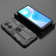 Casing For VIVO Y77 5G Case Armor Stlye TPU Soft Rubber Bracket Cover For vivo Y52  Y72-5G Phone Cas