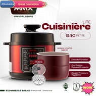 *Multi-function & Pressure Cookers* MMX Ewant Cuisinière Lite G40 Petite Pressure Cooker 4L