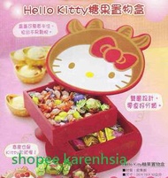 Hello Kitty 木頭置物盒/糖果盒