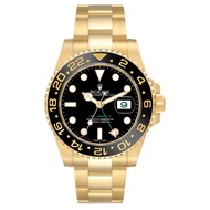Rolex Rolex GMT-Master II (Reference 116718LN). A yellow gold automatic wristwatch with date. 2016