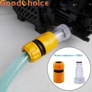 【Good】Car Washer Adapter Pressure Washer Water Connector Filter Set Hose Pipe Fitting