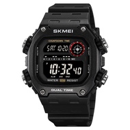 SKMEI 2126 Top Brands Digital Mens Waterproof Electronic WristWatches Fashion PU Band Sports Watch (