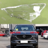 ZR For For Mazda CX-5 CX5 2017 2018 2019 2020 Car Accessories Headlight Lens Cover Transparent Lamps