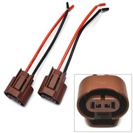 2pcs Wire Pigtail Female 9006 HB4 Socket Wiring Harness Fog Light Socket Connector Lamp Car Headligh