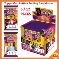 Topps Match Attax UEFA Champions League 2023/2024 Edition Booster Pack Box - 6 / 12 packs 4000835