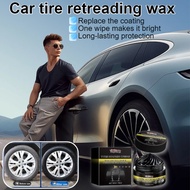 【Instantly Restores Tire Shine】 YH New Car Tire Refurbishing Wax - For Enhanced Tire Protection And 