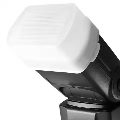 Flash Diffuser Dome Bounce Fit for Canon Speedlite 580EX 580EX II Godox V850 860II TT685 TT600 TT520