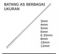 as stainless 3mm 4mm & 5mm 1meter