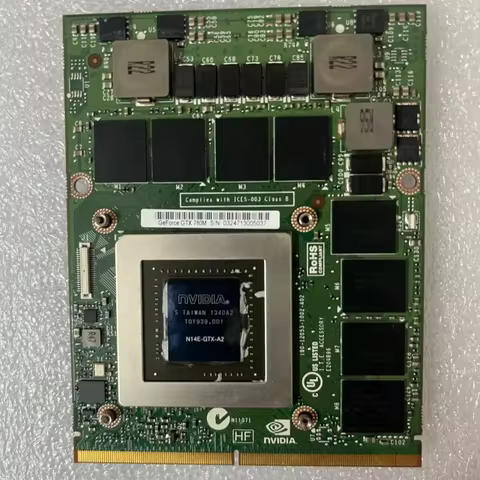 Original GTX 780M GTX780M 4GB N14E-GTX-A2 Graphic Video VGA Card For Dell Alienware M17X R5 R4 M18X 