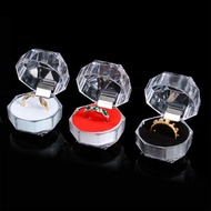 High-end Mini Acrylic Ring Box / Jewelry Display Holder Gift Box / Jewelry Box For Rings Necklaces E