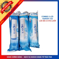 Combo 3 lõi lọc thô Karofi 123 với lõi số 2 CTO lưới dùng cho máy S-S038 KAQ-U95 U05 P95....