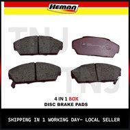 HEMAN 4 IN 1 DISC BRAKE PAD ( FRONT ) HONDA CIVIC EG8 , HONDA CIVIC EH9 - H5050-S