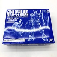[塑膠模型] PG UNLEASHED 1/60 RX-78-2 高達 透明色素體 鋼普拉 二手