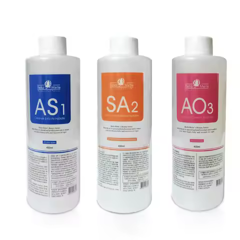 aqua peel solution skincare liquid/serum for oxygen jet small bubble machine AS1 AO3 SA2 solution se