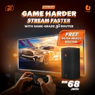 【Dont place oder】UMobile U Home 5G WiFi Unlimited Data SIM Card RM68 Plan+Free 5G Router | High Spee