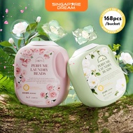 168PCS 5D Laundry Detergent Pods Gel Beads 7g | Baby Safe Plant Base Pod | Perfume Scent Rose / Came