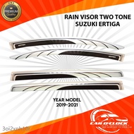 Ertiga Two Tone Rain Visor (2019-2022)