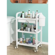 Beauty Salon Instrument Cart Push Beauty Car Hand Trolley Small Bubble Beauty Special Shelf Tool Car