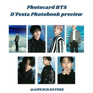 Photocard Unofficial BTS "'Festa Photobook Preview" One side