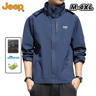 {Delivery 2-3 Days} JEEP SPIRIT Unisex Hoodie Windbreaker Unisex Bomber Jacket