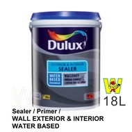 wall sealer white ( 18L ) Dulux Paint Exterior & Interior Sealer 15527 / water based sealer / wall s