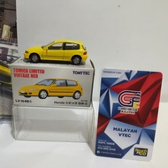 Diecast Honda Civic EG EG6 SiR Tomica TLVN Hot Wheels HW Spoon Ek9