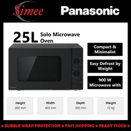 Panasonic NN-SM33NB 25L Straight Microwave Oven | NN-SM33NBMPQ (Solo Microwave Oven Ketuhar Gelombang Mikro 微波炉 Replacement NN-SM33HMMPQ)