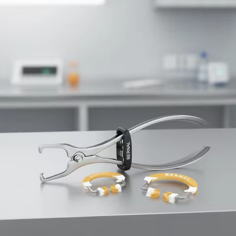 1SET Premium Matrix Ring Forceps Placement Plier Fits Garrison Forcep Strong Separator Clamping Ring