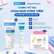 COMBO to Reduce Acne, Swelling and Inflammation for Oily and Acne Skin SANIMIDE, Acne Reduction GEL 