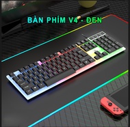 Bàn Phím Gaming RGB Máy Tính SIDOTECH V4S Dòng Bàn Phím Có Dây Chơi Game Chuyên Nghiệp Chế Độ LED RG