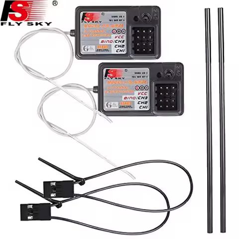 Flysky FS-GR3E FS-GR3F 3 Channel 2.4G GR3E Receiver with Fail Safe for RC Car Truck Boat GT3B GR3C U