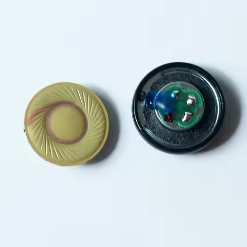 2pcs LCP Diaphragm Speaker Unit High-end 15.4mm 16mm Flat Earphones DIY Drivers 32 80 120 300 Ohm