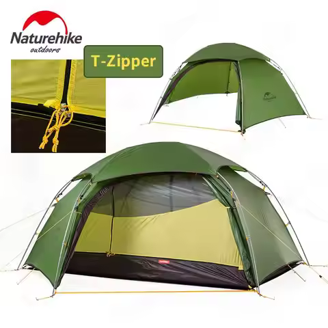 Naturehike Cloud Peak Camping Tent 1-2 People 15D/20D Ultralight Portable Waterproof Tent Outdoor Tr