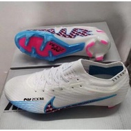 KASUT BOLA NIKE MERCURIAL VAPOR 15 ELITE FG (AIR ZOOM) Football Boots White Men Soccer Shoes