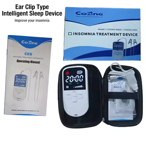 Vagus Nerve Stimulator for Anxiety & Sleep, Advanced TENS Auricular Device, Provides Pain Headache R