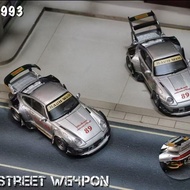 SW 1/64 Porsche RWB 993 heavenly 89 #Alloy Car Model Diecast Car Toy Collection Birthday Gift