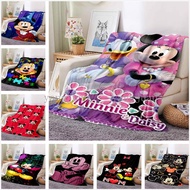 Disney Cartoon Cute Mickey Minnie Blanket Sofa Blanket Dormitory Office Nap Air Conditioning Blanket