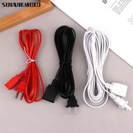 SIJIANGMOLD Power Extension Cord, 2/3/5m Two-pin AC Power Cord,  Copper PVC US Plug