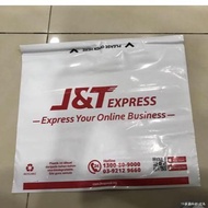 ﹍✧【J&T quality 】 100PCS A4 Size 30x20cm White Courier Bag Without Pocket Packaging Plastic BagCourie