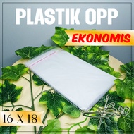 16x18 cm opp plastic / Economical OPP plastic bag / seal plastic / 16x18 cm glue plastic Economical 