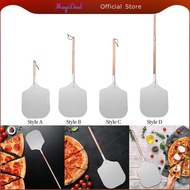 MagiDeal Foldable Aluminum Pizza Paddle Homemade Durable Pizza paddle Turning Peel for Cheese Bread