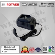 Rotake 20V Charger and Battery