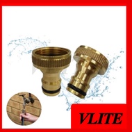 3/4” Brass Tap Adapter for washing Machine & Garden Tap Connector