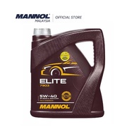 5W40 MANNOL Elite (5L) Made In Germany - Fully Synthetic PAO