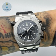 DijualSeikomods Royal Oak Offshore Black VK64Terlaris